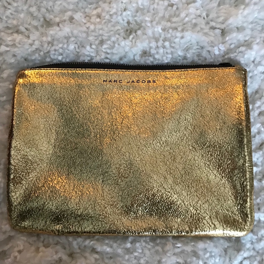 Marc Jacobs glitter clutch